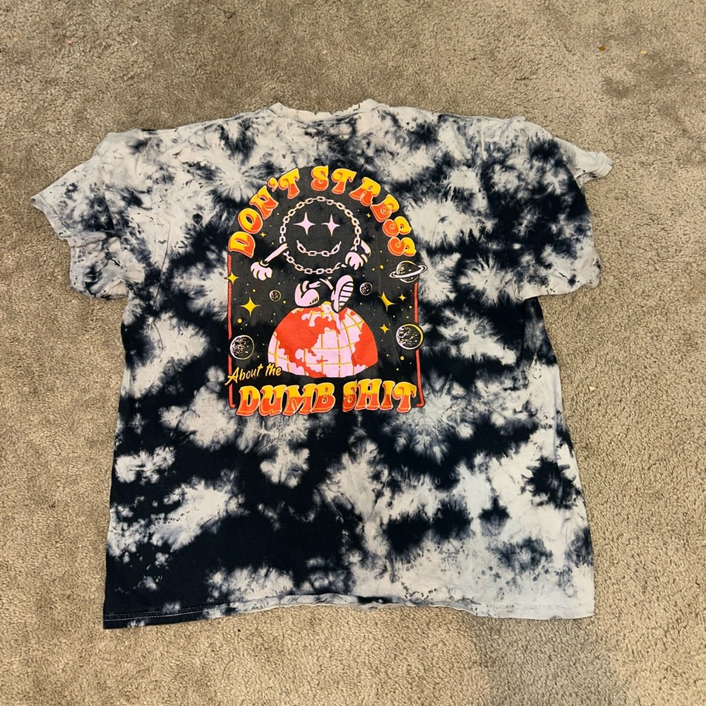 Tie-Dye Graphic  T-Shirt